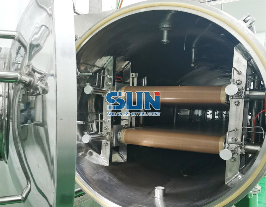Laboratory Fully Automatic Vacuum Low-temperature Crawler Belt Dryer