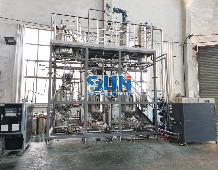 Stainless Steel Turnkey Short Path Distillation(SPD)