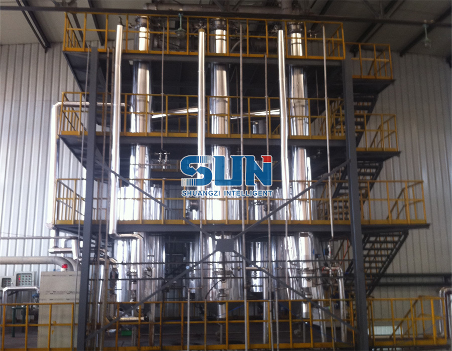 Vacuum Concentration Equipment Fall Film Evaporator